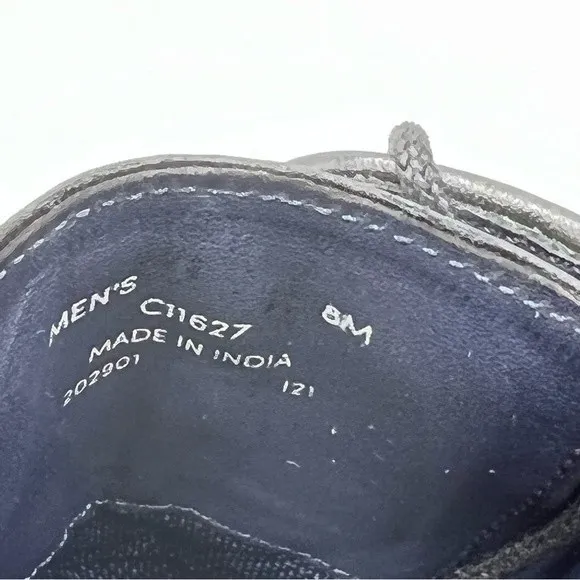 Cole Haan Men's Black Leather Lenox Hill Split Ox Oxford Dress Shoes Size 8