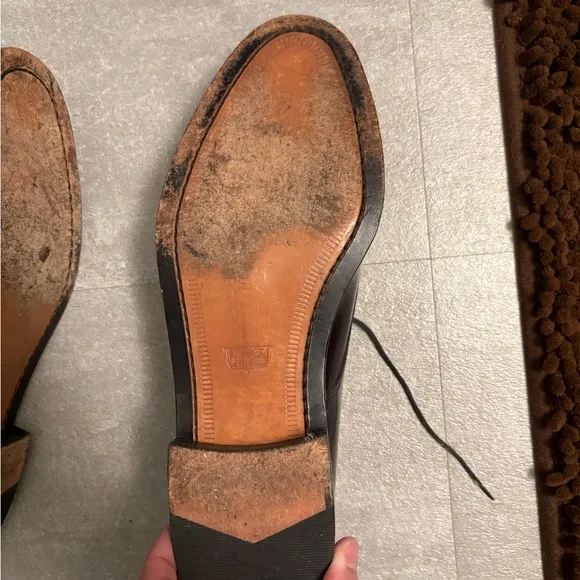 Cole Haan Men's Brown Leather Dress Shoes