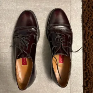 Cole Haan Men's Brown Leather Dress Shoes