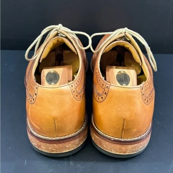 Cole Haan Men's Brown Leather Wing Tip Dress Shoes/Oxfords Sz 13 SKU 5289