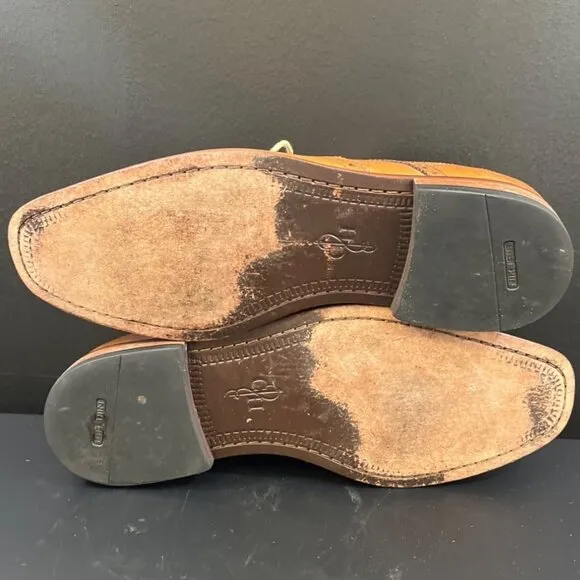 Cole Haan Men's Brown Leather Wing Tip Dress Shoes/Oxfords Sz 13 SKU 5289