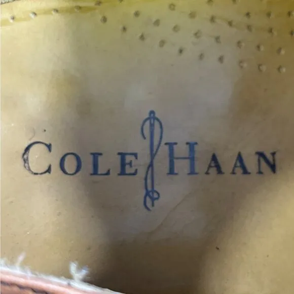 Cole Haan Men's Brown Leather Wing Tip Dress Shoes/Oxfords Sz 13 SKU 5289