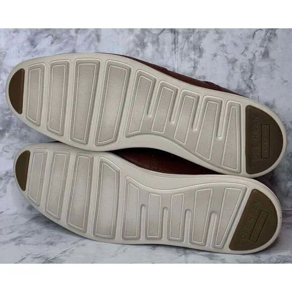 Cole Haan Men's Original Grand‎ Shortwing Oxford Shoe 9.5 M Woodbury/Ivory EUC