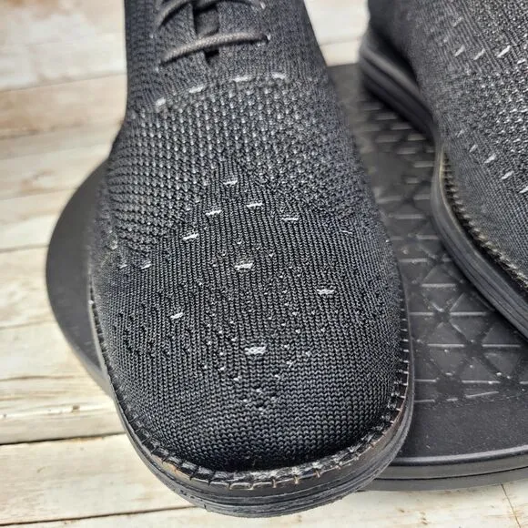Cole Haan Men's Size 11.5M OriginalGrand Black Wingtip Oxford Dress Casual Shoes