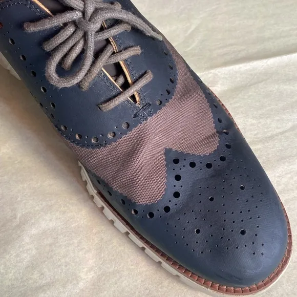 Cole Haan Men’s wing tip Shoes zero gravity loafers 11.5 size