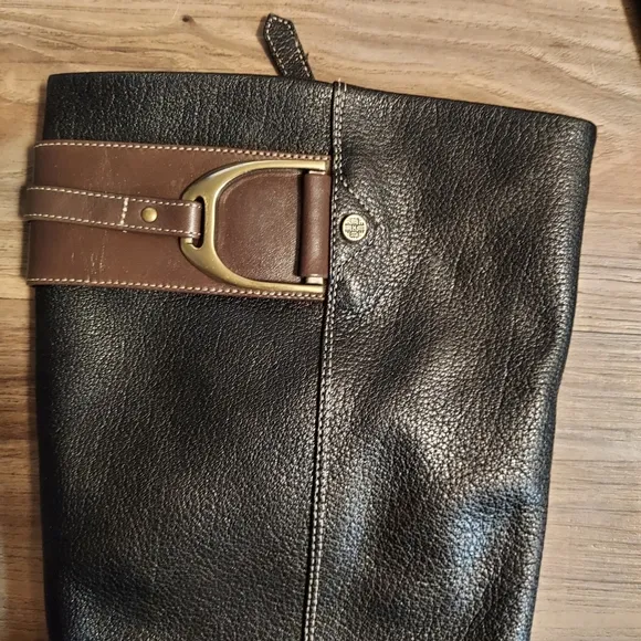 Cole haan nike air leather boots size 8