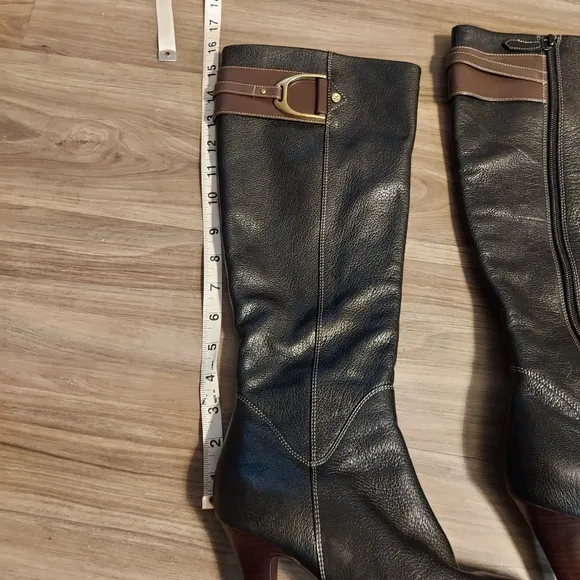 Cole haan nike air leather boots size 8