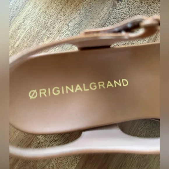 Cole Haan Originalgrand Peyton Platform sandals, size 7.5