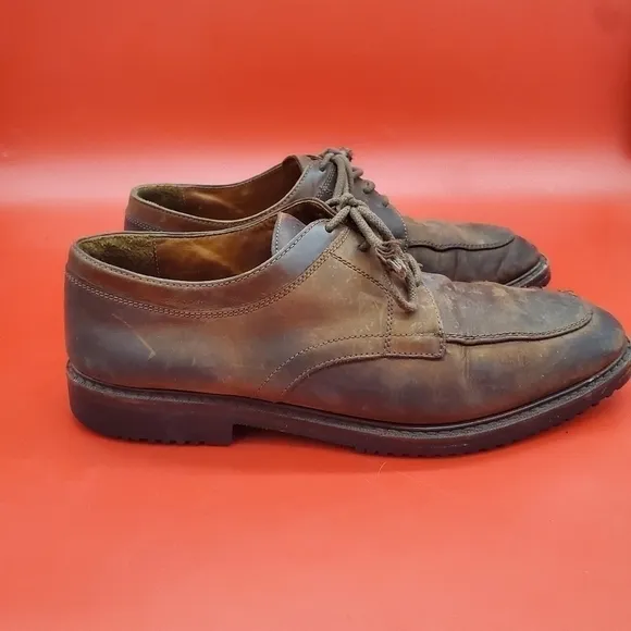 COLE HAAN Shoes Men’s 11 Brazil 6351 Brown Leather Oxfords Dress Shoes