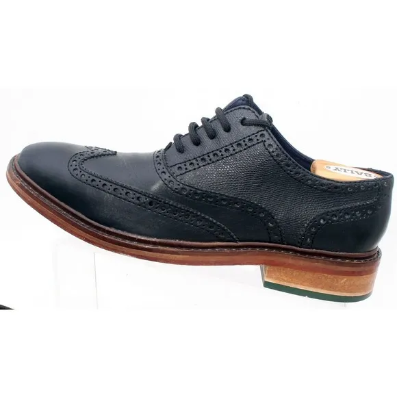 Cole Haan Shoes Men's Size 8.5 Wide Colton Brogue Wingtip Oxford Black C11756