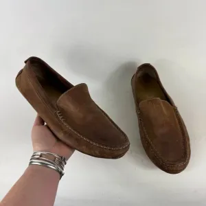 Cole Haan Somerset Venetian II Loafers Men 11 Brown Leather Slip-On Casual Shoes