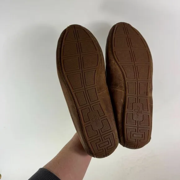 Cole Haan Somerset Venetian II Loafers Men 11 Brown Leather Slip-On Casual Shoes
