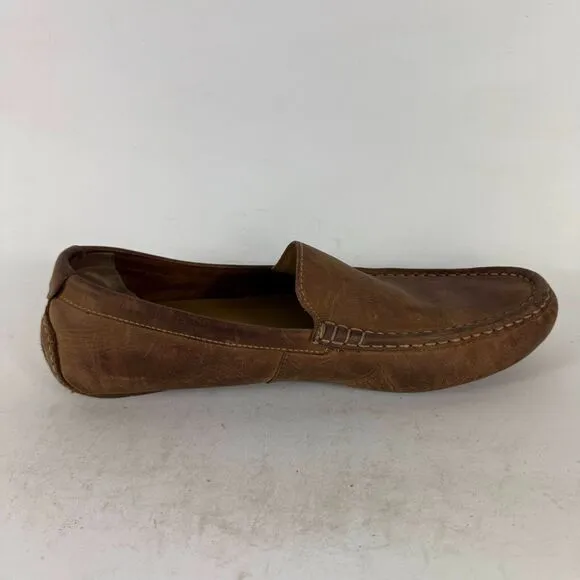 Cole Haan Somerset Venetian II Loafers Men 11 Brown Leather Slip-On Casual Shoes