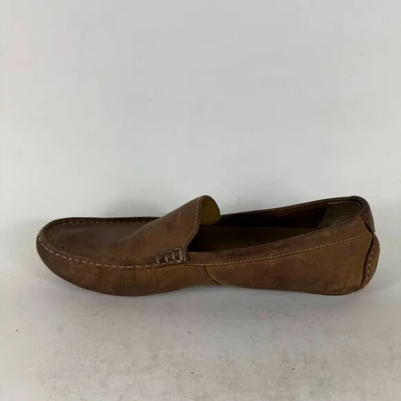 Cole Haan Somerset Venetian II Loafers Men 11 Brown Leather Slip-On Casual Shoes