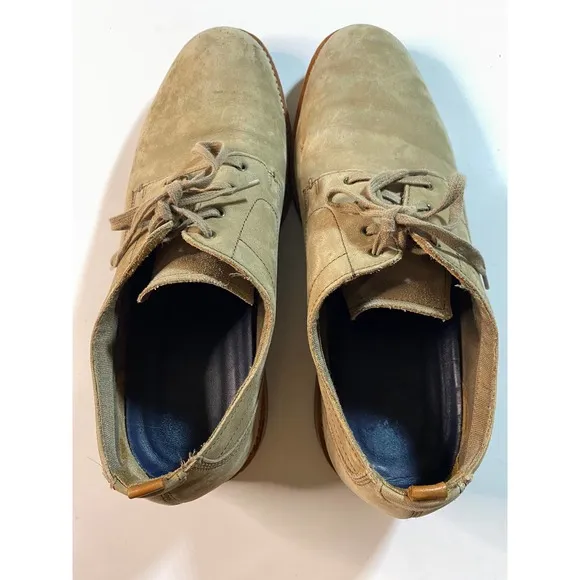 Cole Haan Suede Brown Oxfords Dress Shoes Men's 11