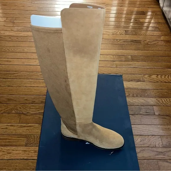 Cole Haan Suede Chase Tall Boots Golden Honey Women’s Size 5