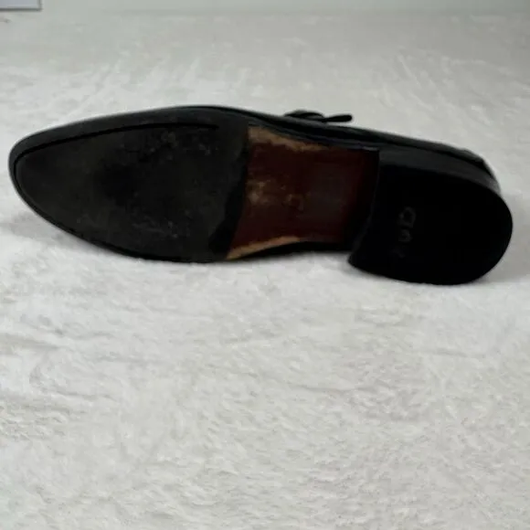 Cole Haan Williams Black Leather Monk Strap Dress Shoes C11825 Mens 11.5 M