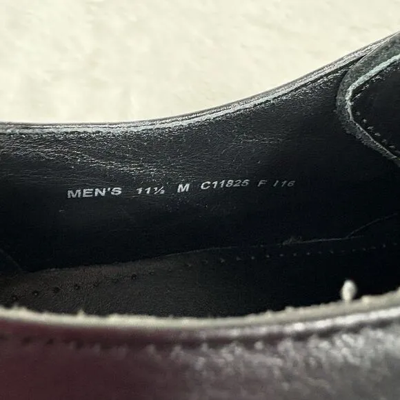Cole Haan Williams Black Leather Monk Strap Dress Shoes C11825 Mens 11.5 M