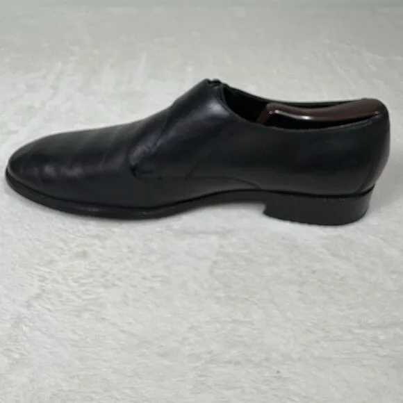 Cole Haan Williams Black Leather Monk Strap Dress Shoes C11825 Mens 11.5 M
