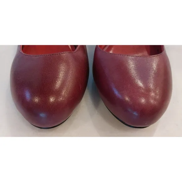 Cole Haan Women’s Pump Magenta Purple Rounded Toe Heels size 7.5 B