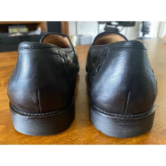 Cole Haan Woven Leather Penny Loafers for Men. Size: 10 1/2 EUC