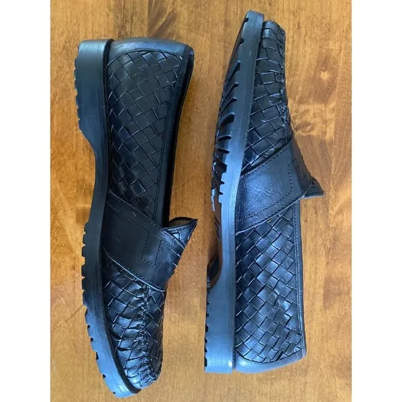 Cole Haan Woven Leather Penny Loafers for Men. Size: 10 1/2 EUC