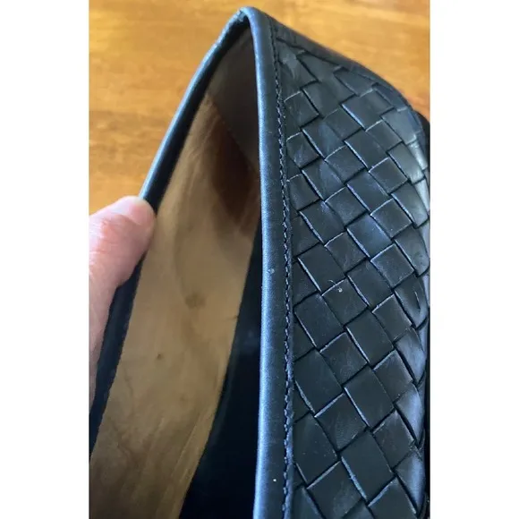 Cole Haan Woven Leather Penny Loafers for Men. Size: 10 1/2 EUC