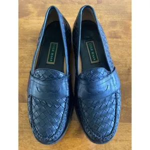Cole Haan Woven Leather Penny Loafers for Men. Size: 10 1/2 EUC
