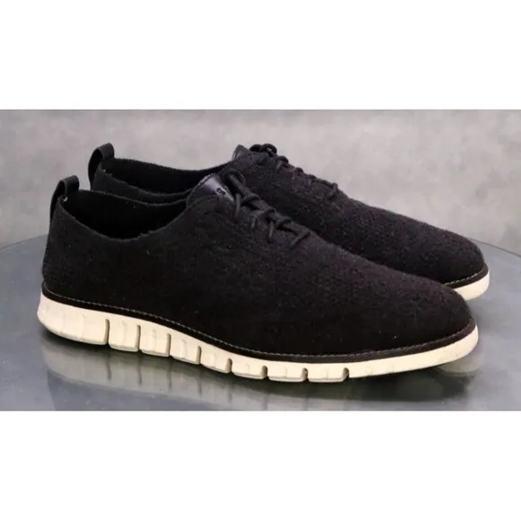 Cole Haan Zero Grand $160 Men's Knit Lite Men's Wingtip Casual Shoes Size 9.5 M