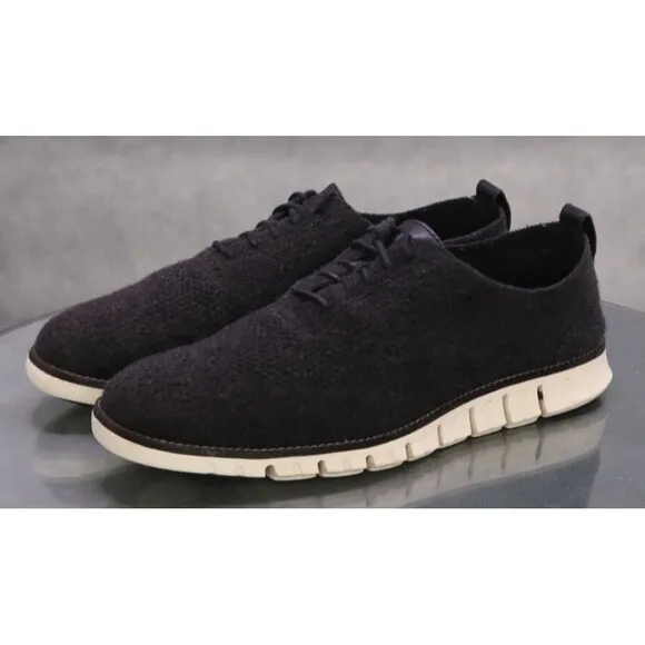 Cole Haan Zero Grand $160 Men's Knit Lite Men's Wingtip Casual Shoes Size 9.5 M