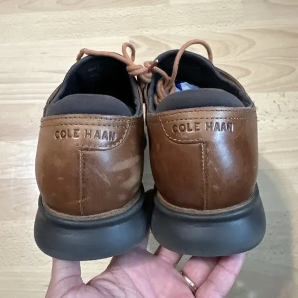 Cole Haan ZeroGrand 2.0 C25351 Mens Shoes size 11.5 Brown Wingtip Oxford Lined