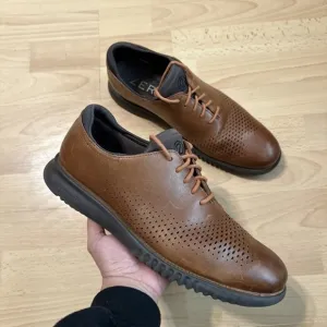 Cole Haan ZeroGrand 2.0 C25351 Mens Shoes size 11.5 Brown Wingtip Oxford Lined