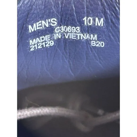 Cole Haan Morris Plain Toe Oxford British Tan Leather Oxford Shoes Mens Size 10