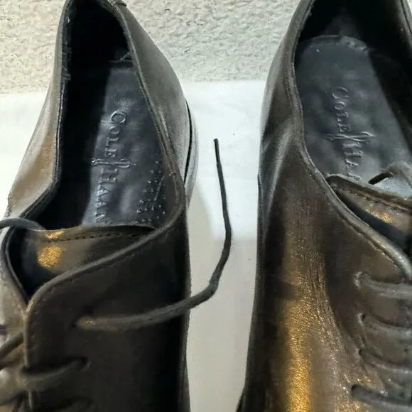 Cole Haan Black Lace-up Dress shoes C11341 size 12M