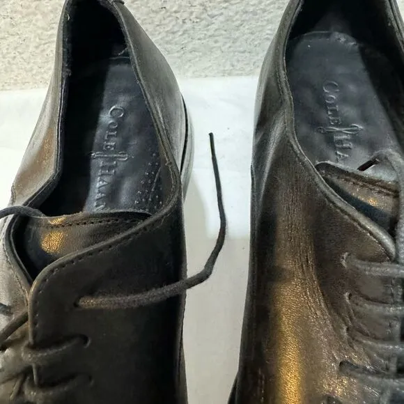 Cole Haan Black Lace-up Dress shoes C11341 size 12M