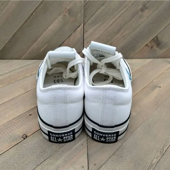 Converse Star Player 76 White Ocean Drip Casual Shoes Womens Size 9 White‎ Blue