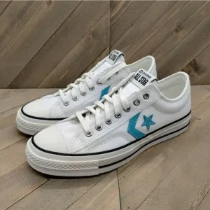 Converse Star Player 76 White Ocean Drip Casual Shoes Womens Size 9 White‎ Blue
