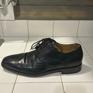 COPY - Cole Haan Air Geraldo Wingtip II 9.5 M Black Calf Dress Shoes No C07680