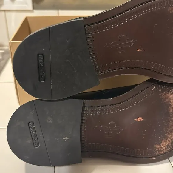 COPY - Cole Haan Air Geraldo Wingtip II 9.5 M Black Calf Dress Shoes No C07680