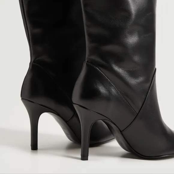 COPY - New Women Shoes High heel leather boot