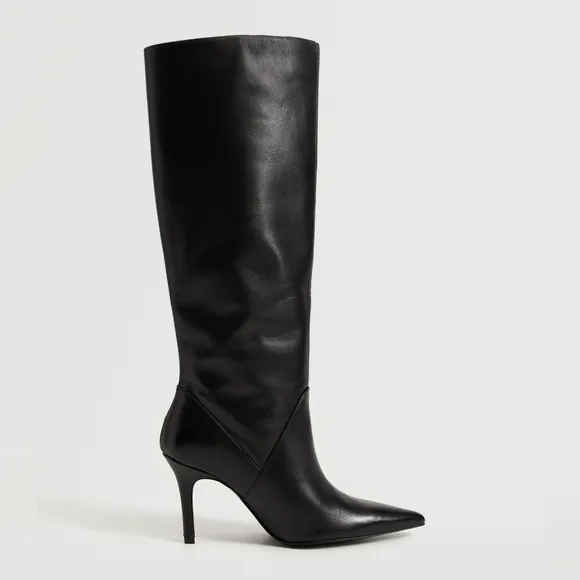 COPY - New Women Shoes High heel leather boot