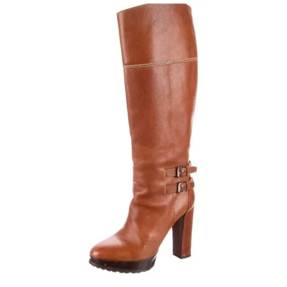 COPY - - Ralph Lauren Collection Leather Boots - Brown Boots,…‌‌‌‌‌‌‌‌‌‌‌‌‌‌‌‌‌