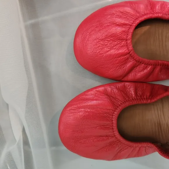 Coral Kids Shoes with Teal Soles