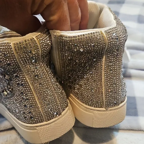 Corkys Hey Girl Clear Rhinestones Dress Shoes