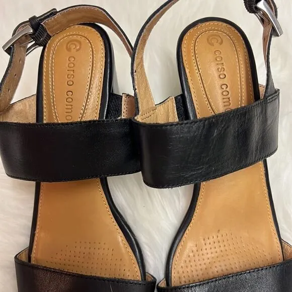 Corso Como Prysym Block Heel Sandals Size 7M BIN 19