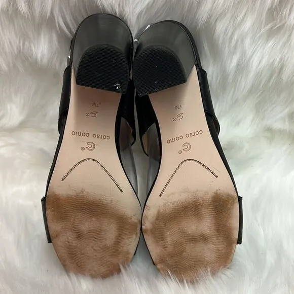 Corso Como Prysym Block Heel Sandals Size 7M BIN 19