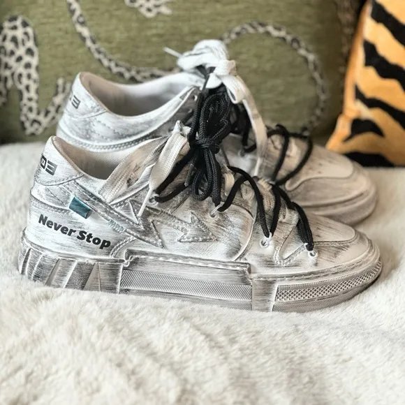 Cristianzerotre Strong 300 Gray Hue Sneakers