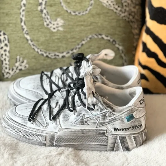 Cristianzerotre Strong 300 Gray Hue Sneakers