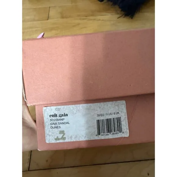 Cult Gaia Gabi Platform Sandals Size 9 NWT