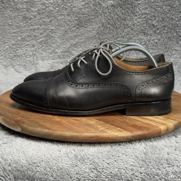 Curatore Mineo Wingtip Oxfords Derby Leather Casual Men’s Size 10